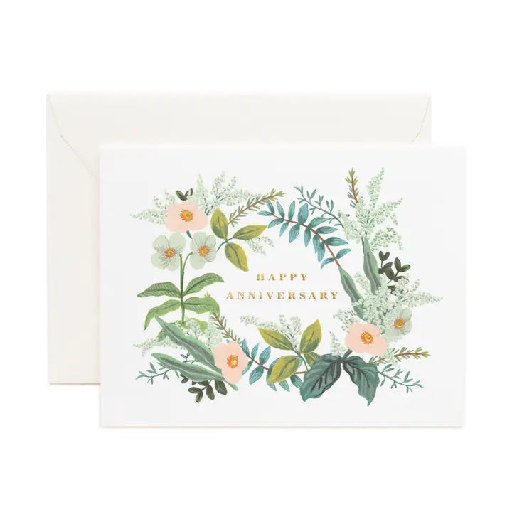 Anniversary Wreath Card