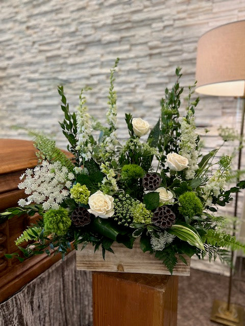 Masculine Garden Box