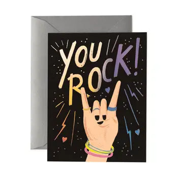 You Rock Greeting Card