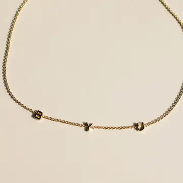 BYU Initial Necklace